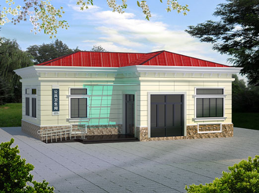 九所镇现代都市型移动厕所