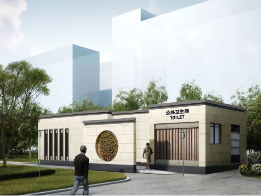 九所镇豪华组装型移动厕所